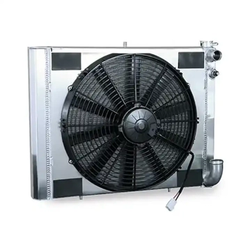 1963-1972 Corvette Pin-Mount Radiator (Auto Trans) with Fan